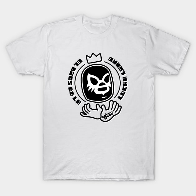 EL DIOS DE LA LUCHA LIBRE T-Shirt by RK58